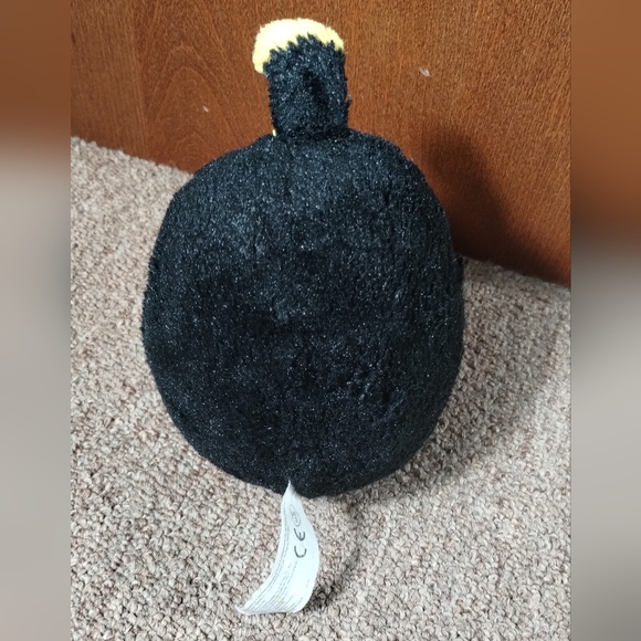 Angry Birds Plush Black Bird Crow Around Toy Stuffed Animal 5" NO SOUND 2010 - Picture 9 of 13